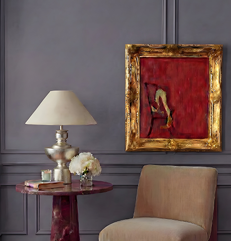 Chalked Plum (The Anni Vanderbeek Collection)